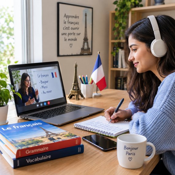 Learn French with a personal tutor